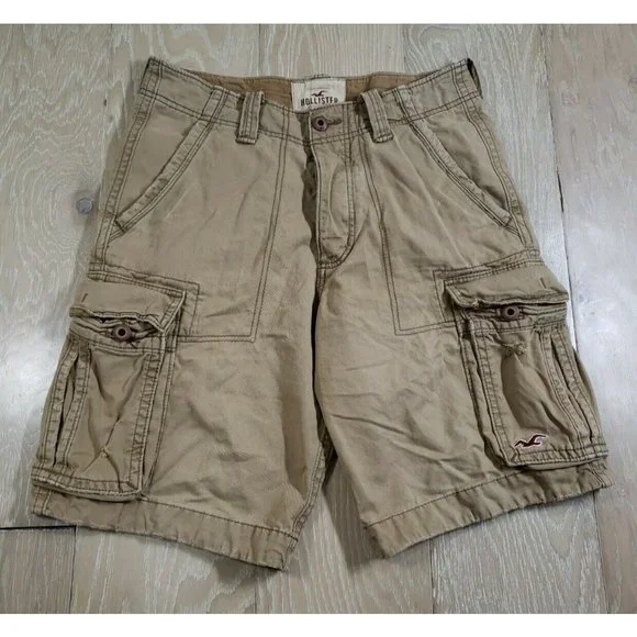 Hollister Shorts Hollister Mens Khaki Cargo Shorts Size 333